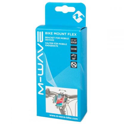 Suport telefon din silicon M-WAVE BIKE MOUNT FLEX